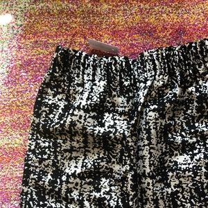 J Crew metallic mini skirt